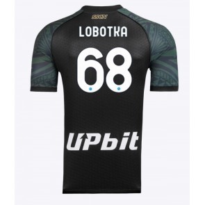 SSC Napoli Stanislav Lobotka #68 Tredje trøje 2023-24 Kort ærmer